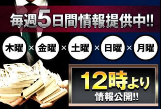 ボートテクニカル_毎週5日間情報提供