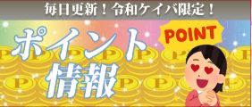 令和ケイバ_ポイント情報